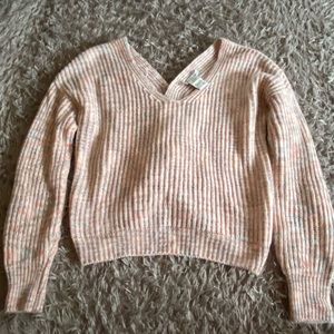 Crop sweater